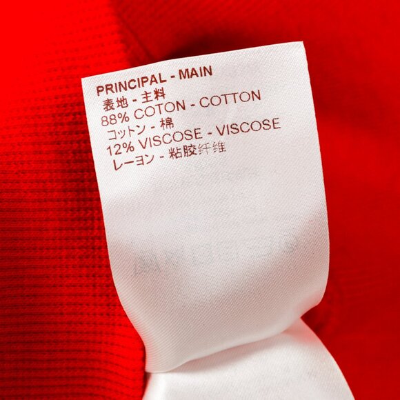 Louis Vuitton x Supreme Red Arc Logo Crewneck Sweatshirt - Picture 10 of 11